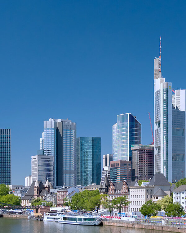 Skyline von Frankfurt